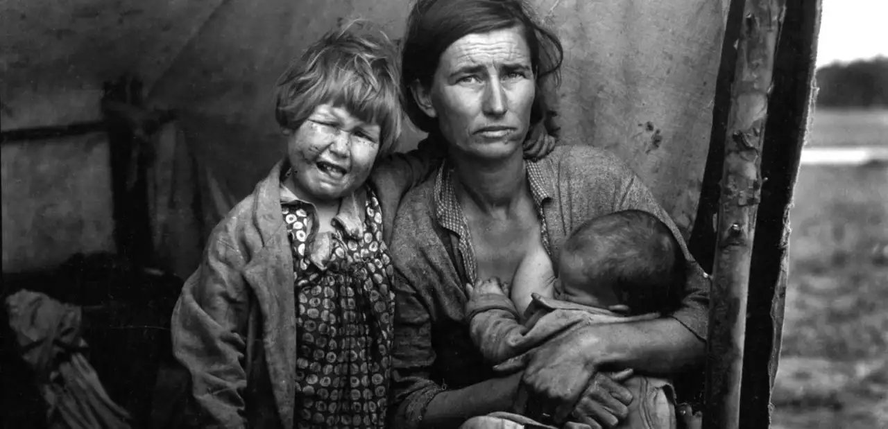 Göçmen Anne (Migrant Mother) - Dorothea Lange